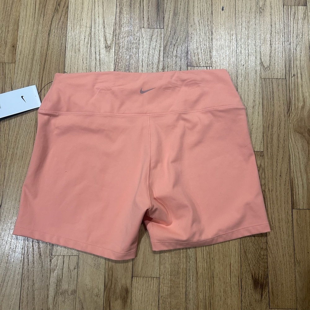 Nike Women’s One High Waisted 5” Dri-Fit Coral Biker Shorts Sz XXL NWT - Picture 5 of 7